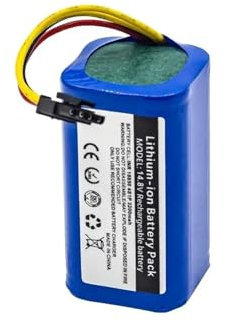 Batería De Repuesto De Iones De Litio De 14,8 V Y 3500 MAh For Robot Aspirador Summer P1, P1S, P2, P2S Y P3. Compatible Con Conga 1290, 1390, 1490 Y 1590.(3200mAh)