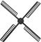 UKCOCO Windmill Lighthouse Accessory Waterproof Garden Spinner Plastic Windmill Sails