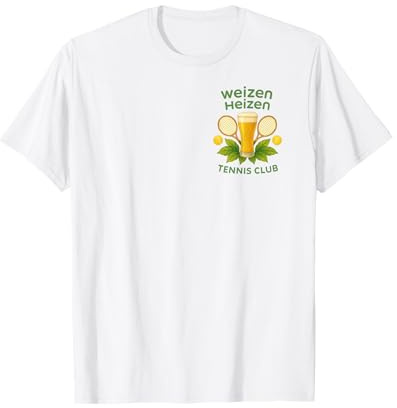 WEIZEN HEIZEN - TENNIS CLUB X ON VACATION Sport & Urlaub T-Shirt