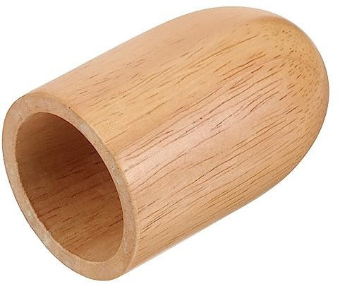 HAMPPLIES Lampenfassung Holz Lampenhalter Rund aus Massivem Holz Retro Lampenschirm Halter Einfach zu Montieren Vielseitig Einsetzbar für DIY Deckenleuchten und Tischlampen Natürliche