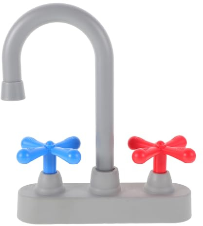 Besportble Grifo De Cocina Juguete PortáTil para NiñOs Accesorio De Fregadero De Juego De SimulacióN En PláStico Seguro Ideal para Juegos De rol En Casa Y Al Aire Libre