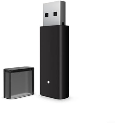 SMZhomeone Adaptateur sans fil pour manette Xbox One 2ème génération vers PC pour Windows 10 Gaming ABS Design compact noir pour les joueurs à domicile et en voyage