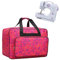 JanTeelGO Sac pour Machine à Coudre, Sac pour Machine à Coudre Housse imperméable pour Machine à Coudre Portable et léger - 46 x 32 x 23cm (Rouge, Grand)