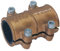 Suinga TAPAPORO 15MM COBRE. Abrazadera reparación para tuberia 15 mm. Goma interior que impide el paso de agua hacia el exterior, dorado