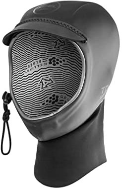 XCEL Drylock 3mm Neoprenanzug-Kapuze ? Schwarz ? Schnell Dry ? Ganz neues Celliant-Schwarz ? bleibt wärmer ? Ausgereiftes Design ? Konturierte Passform