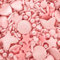 Sprinkletti - Pink - 30g Cake Topper Sprinkles - Shimmer Hearts, Butterflies, Stars, Balls & Strands - Edible Cake Decorations - Birthday Cake Sprinkles