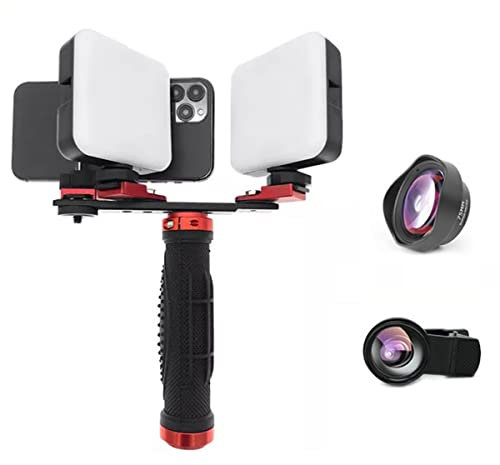 Kit Fotografico Flash di Luce di Riempimento Dentale Strumento Fotografico dei Denti per Riempire la Luce e Scattare Foto/Video(Size:MK-016+37mm+75mm)