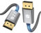 Silkland 16K DisplayPort Kabel 2.1 1M 80Gbps, 4K@240Hz/180Hz/165Hz/144Hz, 2K@240Hz/360Hz, 8K@120Hz, HDR10, DSC 1.2a, G-Sync & Free-Sync, DP Kabel 2.1 für Gaming Monitor, Grafikkarte, PC