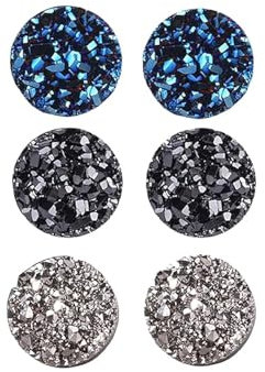 Lovilds Magnetologie Lymphvity Germanium Ohrringe, Atheniz Magnetology Lymphvity Germanium Ohrringe, Lymph Magnet Ohrringe Damen, Lymphdrainage Ohrringe (3pcs-b)