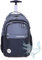 Elephant Trolley Jungen Mädchen Schultrolley Hero Signature Schulranzen Trolly Rucksack (Color Block Schwarz Athrazit 13048)
