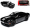 Motormax Dodge Challenger SRT Hellcat Widebody LC Coupe Schwarz mit Streifen in Weiss Ab 2008 1/24 Modell Auto mit individiuellem Wunschkennzeichen
