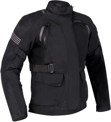 Richa Phantom 3 waterproof Ladies Motorcycle Textile Jacket, black, M