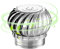 Redondo Sombrero De Chimenea para Chimenea De Ø 110/160/200/250/300/400mm Sombrero De Chimenea Acero 304 Inoxidable para Evacuación De Humos(Ø 400mm)