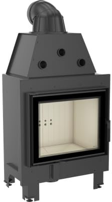 KRATKI Kamineinsatz aus Stahl MBZ 13kW Ø200 BImSchV 2 EEK A+ schwarz
