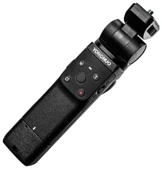 Tomvorks Wireless Camera Tripod Grip Professional Filming Handle for Vloggers and Photographers, 360° Rotation, for Live Streaming and Product Photography