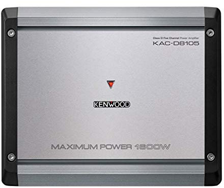 Kenwood KAC-D8105 1600 W Max 5-Channel Class D Stereo Car Audio Amplifier