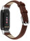 RuenTech Compatible avec les bracelets Fitbit Luxe pour homme et femme, bracelet en cuir fin et fin pour montre connectée Fitbit Luxe