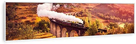 Klarstein Infrarotheizung mit Thermostat, 350W Elektroheizung, Smart Home Bild-Infrarotheizung zur Wandmontage, IR mit IoT/WiFi App-Control, Feuchtraum Flach-Heizkörper, CO2-Freie Wand Heizung