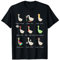 Landwirte Bauern Sprüche für Gänsezüchter | Lustige Gänse Wortspiel Gans T-Shirt Schwarz Cartoon Unisex S