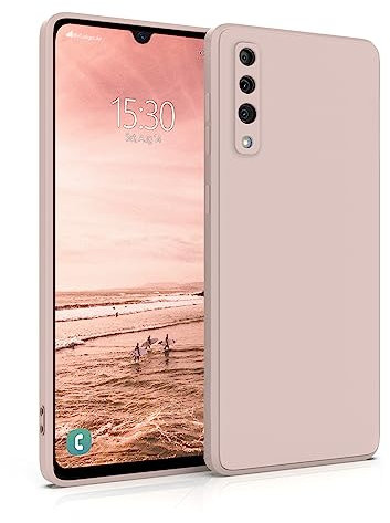 MyGadget Coque pour Samsung Galaxy A50 - Case TPU Souple & Soft - Cover Protection Extra Fine & Légère - Étui Coloré Anti Choc et Rayures - Rose