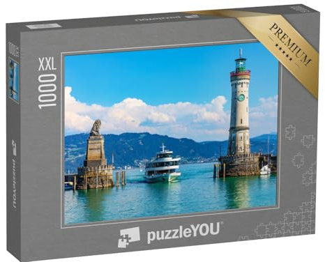 Puzzle 1000 Teile XXL „Lindau am Bodensee in Bayern“ – aus der Puzzle-Kollektion Deutschland