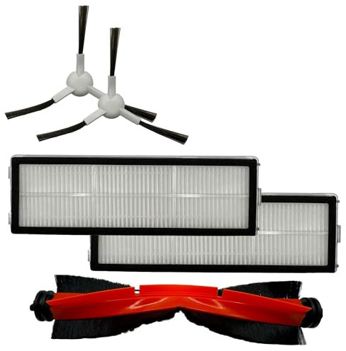 repairy Kit d'accessoires 5 pièces : 2 filtres HEPA, 2 brosses latérales, 1 brosse principale compatible avec Dreame F9, F9 Mistral, D10 Plus et Z10 Pro