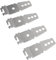 Dishwasher Mounting Bracket Stainless Steel, Fits Most Dishwasher Models, Comparable with Original Parts, 4 Piece Set for Easy Installation