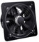 HEIBTENY Ventilador extractor de aire de 4 pulgadas, 80 W, montaje en pared, 2600 rpm, ventilador de cocina, para ventanas, baño (negro), 7REPD36W022M9GP8V159901Z6GB