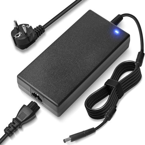 ANTWELON 180W Netzteil Ladegerät 19,5V 9,23A für Dell Alienware 13 15 17 R1 R2 R3 R4 R5 G3 G5 G7 Precision 7530 7730 7740 M4700 M4800 Business Monitor Dock WD15 K17A001 Gaming Laptop Adapter
