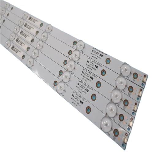 FGRNIOD LED Backlight Strip Compatible With Philips 43 TV GJ-2K16-430-D510-V4 LB43003 V0_02 LB43101 43PFS4131 43PFS5531 43PUT4900 TPT430US TPT430H3
