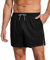 Weardear Shorts Herren Sport Schnell Trocknend Sporthose Kurz Trainingshose Radlerhose Atmungsaktive Jogginghose Männer Outdoor Running Bodybuilding Schwarz M