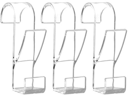 3 Stück Badezimmer-Aufhänger-Clips For Beheizte Handtücher, Heizkörper-Hakenhalter, Multifunktions-Wäscheständer, Haken For Handtücher, Kleideraufbewahrung(Clear)