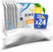 STAHLMANN® 24er Luftentfeuchter Nachfüllpack [24X450G Zitronen DUFT] - Luftentfeuchter Granulat [MADE IN EU] Entfeuchter Nachfüllpack - Entfeuchter Granulat (24er Pack)