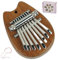BEAHING Kalimba -Daumen Klavier, Kalimba 8 Schlüsselkatze in Kalimba Daumen Klavier Handheld Finger Piano mit tragbar