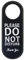 Do Not Disturb Door Sign, Do Not Disturb Sign, PU Leather Double Sided Door Knob Privacy Sign, Do Not Disturb Door Hanger Sign, Door Knob Hanging Hanger for Using in Office Home Hotel