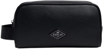 REPLAY Herren FM5349 Reisezubehör-Brieftasche, 0098 Black