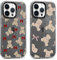 Foonary 2 Pack Transparent Cartoon Bear Print Phone Case for iPhone 14 Pro Max 6.7,Soft Silicone Design Aesthetics Clear Pattern Cases,Shockproof Bumper Protector Cover,Girls for iPhone 14 Pro Max