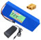 FREEDOH 72V Lithium Ion Battery 20Ah 25Ah 30Ah 35Ah 40Ah 45Ah 50Ah Removable Lithium Battery with Charger for 50-3600W Motor Kit,72V20Ah