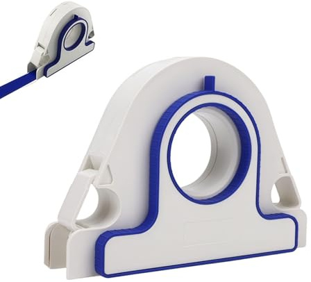 Tape Dispenser – 25mm Painter’s Masking Tape Applicator with Built-in Scraper, Professional Painter Tape Applicator, 1mm Overlap Design for Clean Edges on Trim, Window, Baseboards & Door Frames