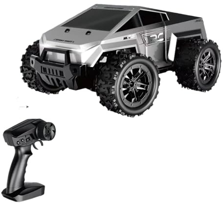 Zyllith XN-003 1:20 Scale RC Off-Road Car, 20KM/H Speed, Drift Function & LED Lights, 2.4G+APP Dual Control, Monster Truck, Gift for Ages 14+(Pale)