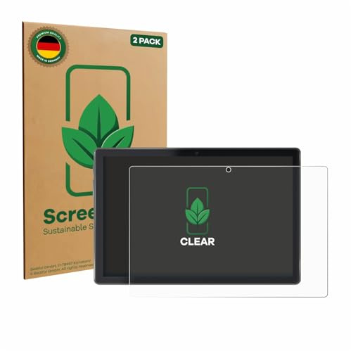 ScreenLeaf 2 Pezzi Pellicola protettiva per Lisciani Mio Tab 10 [Proteggi Schermo Sostenibili, Clear, Antigraffio]