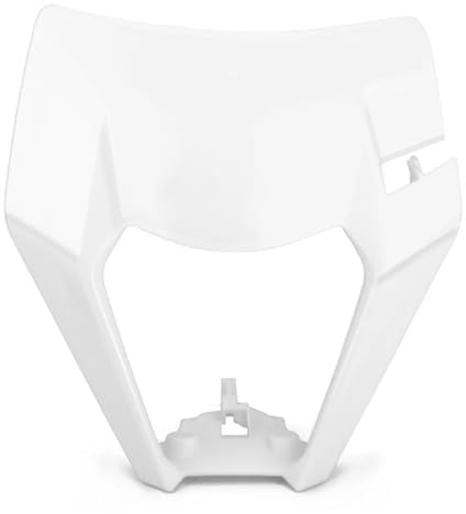 AVXGSONI motorrad scheinwerfer led Motorrad LED Scheinwerfer Licht FIT Für Ktm EXC EXCF SX SXF XC XCF XCW XCFW 125 150 250 300 350 450 530(White Cover face)