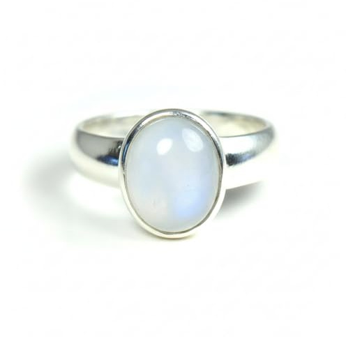 55Carat Ring aus 92,5er Sterlingsilber, natürlicher Aquamarin, 2 Karat