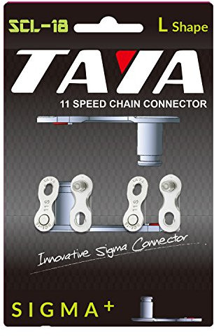 TAYA 11 Speed Link Reusable Bicycle Chain Link Silver 2 Pieces SCL-18 SRAM Shimano Chain Compatible