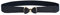 Syuer Damen 1 Breite Schleife Skinny Elastischer Taillengürtel Dehnbarer Gürtel Dünner Gürtel (S-M (65-82cm), Marineblau)