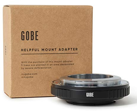 Gobe - Adaptador de Lente Compatible para Lentes Nikon S y cuerpos de cámara Micro Cuatro Tercios (M4/3)