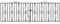 STIRLING Scroll Driveway Gates 3048mm (10ft) GAP x 914mm High galvanised wrought Iron Metal gate ST19ZP