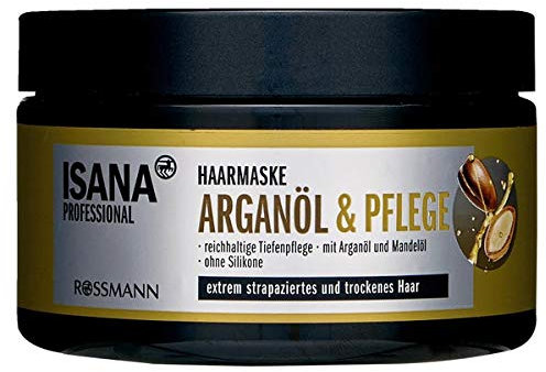 ISANA Professional Haarmaske Arganöl & Pflege - extrem strapaziertes und trockenes Haar - 250 mL
