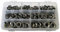BE-TOOL Stainless Steel Cup Washers 120Pcs Finishing Washers Screw Cup Washers for Countersunk Head Wood Screws/Self Tappers (6# 8# 10# 12#)