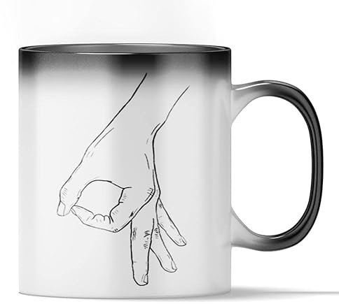 Mug Magic Céramique 340ML Fun - Jeu du rond Dessin